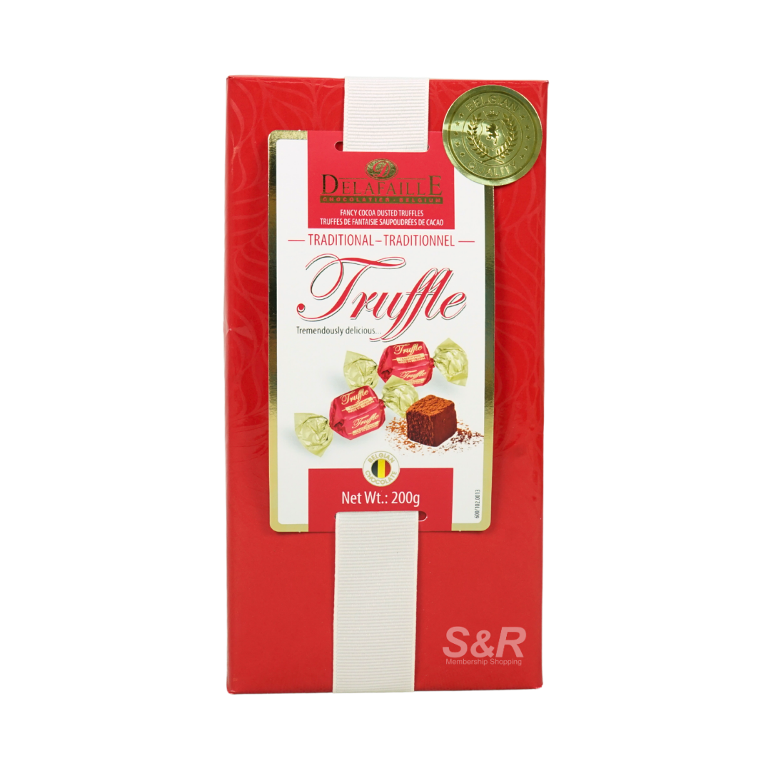 Delafaille Fancy Cocoa Dusted Truffles 200g